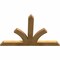 Ekena Millwork Richland Rough Sawn Timber Gable Bracket, Western Red Cedar, 48"W x 32"H x 2"D x 4"F, 16/12 Pitch GBW048X32X0204RIC00RWR - alternate 5